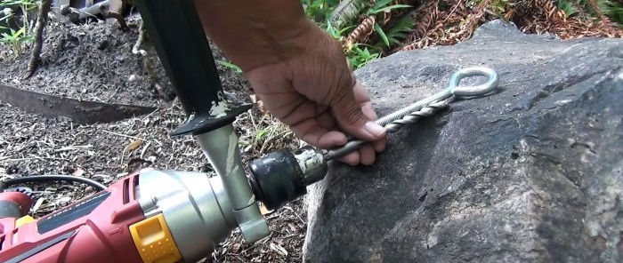 Com i amb què perforar la pedra natural i instal·lar-hi elements de fixació