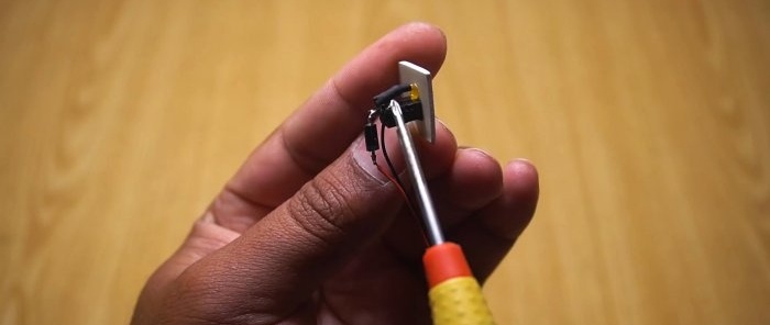 Hvordan lage en mikro-trådløs drill med egne hender