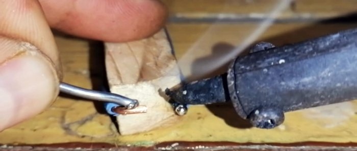 How to make a mini soldering iron from a resistor