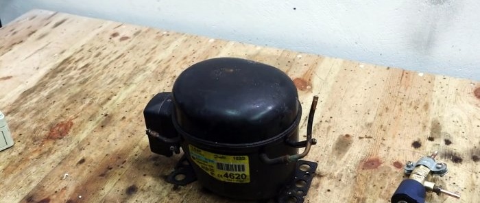 Paano gumawa ng isang malakas na desalinizer mula sa isang refrigerator compressor