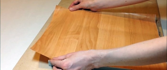 Hoe maak je een kastplank van karton?