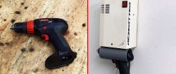 Hvordan bruke en skrutrekker med tomt batteri