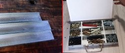 Θήκη DIY κατασκευασμένη από υπολείμματα προφίλ