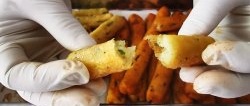 Delicious potato sticks when you're tired of chips and fries