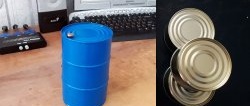 Como soldar um frasco “Barrel” de latas