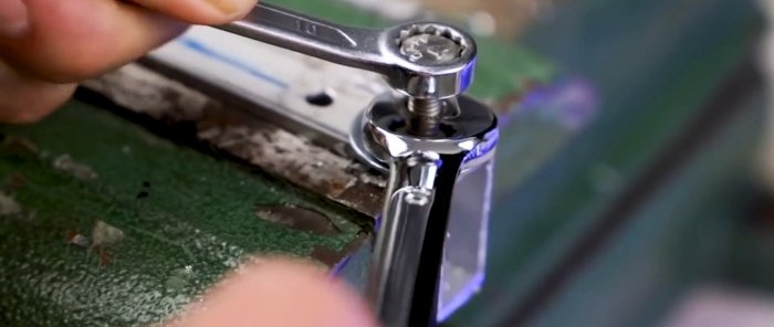 How to install a regular or threaded rivet without a rivet gun