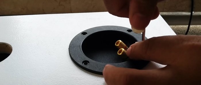 How to assemble speakers from MDF