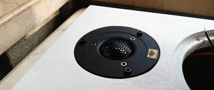 How to assemble speakers from MDF