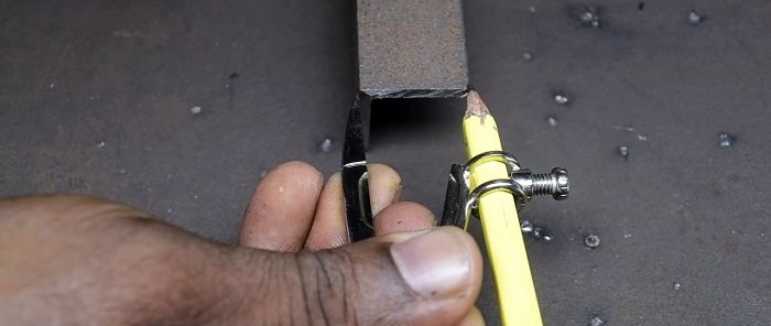 Как да направите перфектна чупка в ъгъл или профилна тръба чрез подрязване без огъване
