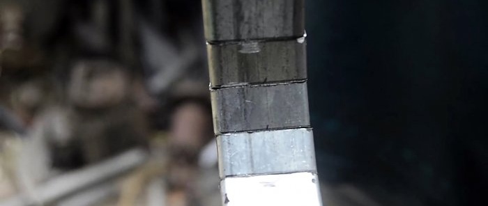 Paano gumawa ng perpektong liko sa isang sulok o profile pipe sa pamamagitan ng pag-trim nang walang baluktot