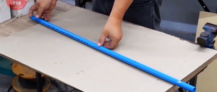 Kā saliekt PVC cauruli jebkurā formā