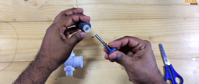 How to make a solenoid valve for water