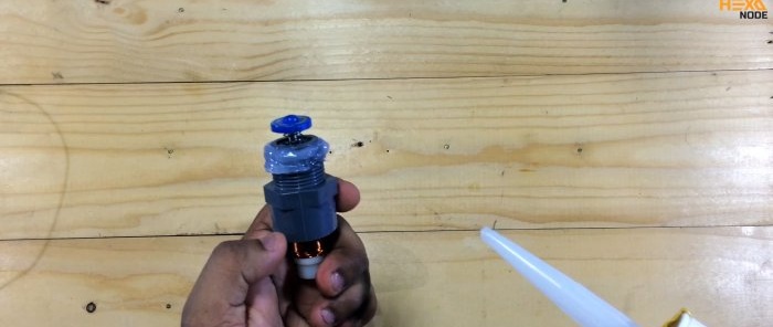 Hoe maak je een magneetventiel voor water?