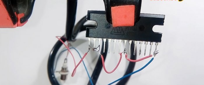 Un amplificatore senza resistori e condensatori su un solo chip