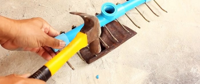5 idejas PVC cauruļu izmantošanai
