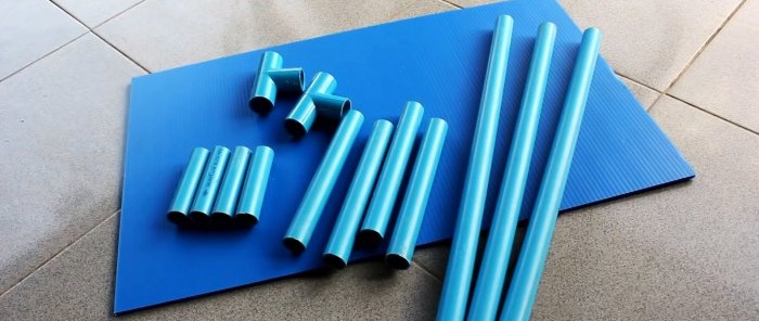 5 ideas for using PVC pipes