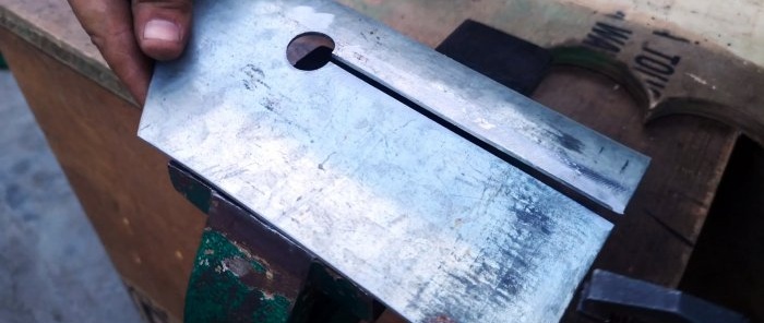 Како направити једноставан вртни сврдло од челичног лима