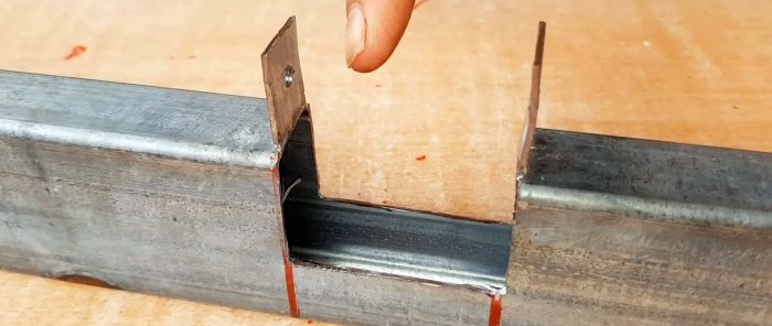 כיצד ליצור חיבור חזק בצורת T של צינורות פרופיל ללא ריתוך