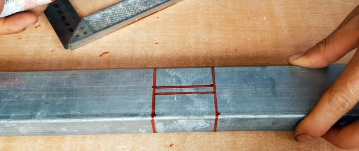 כיצד ליצור חיבור חזק בצורת T של צינורות פרופיל ללא ריתוך
