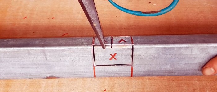 Kā izveidot stipru T-veida savienojumu profila caurulēm bez metināšanas