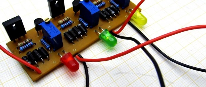 Cara membuat unit pengimbang menggunakan transistor untuk sebarang bilangan bateri litium-ion