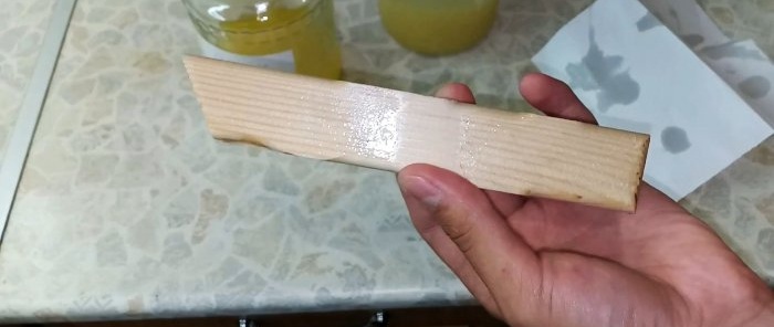 Come realizzare un olio impregnante per legno lucido