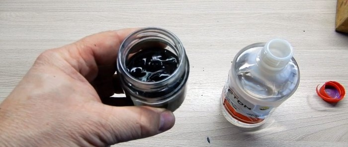 How to make liquid plastic glue