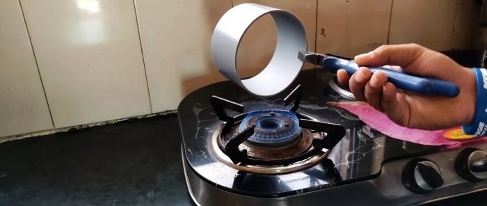 Hoe maak je een draadloze tafelventilator van PVC-buis