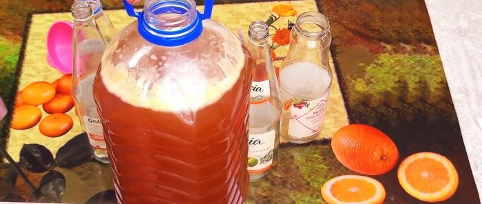 How to make carbonated homemade kvass in 4 hours