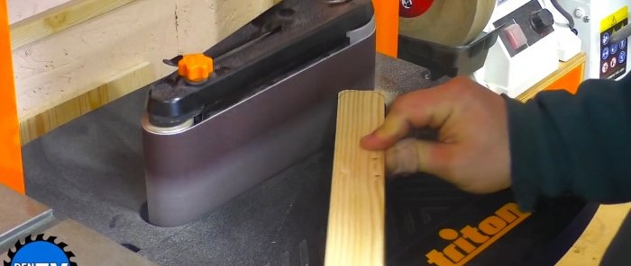 Hoe maak je een opvouwbare reistafel van hout?