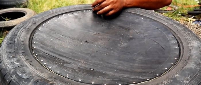 Како направити резервоар за воду од старе гуме