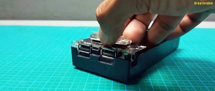 Hogyan készítsünk akkumulátort egy okostelefonhoz régi mobiltelefonok akkumulátoraiból