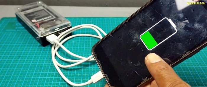 Como fazer um banco de energia para um smartphone com baterias de celulares antigos
