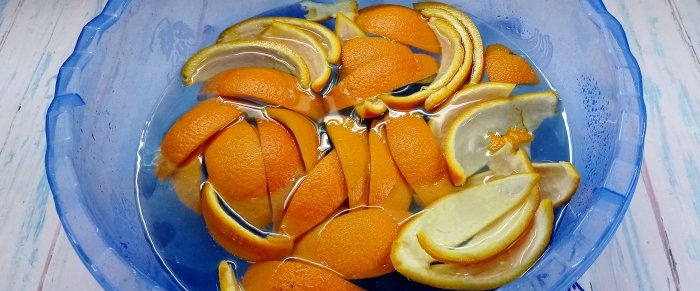 طريقة تحضير قشر البرتقال المسكر