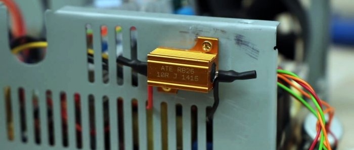Bir bilgisayar ünitesinden evrensel 025 V güç kaynağı nasıl yapılır