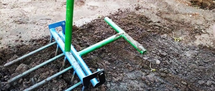 Kako napraviti alat za lako rahljenje i kopanje bez opterećivanja leđa