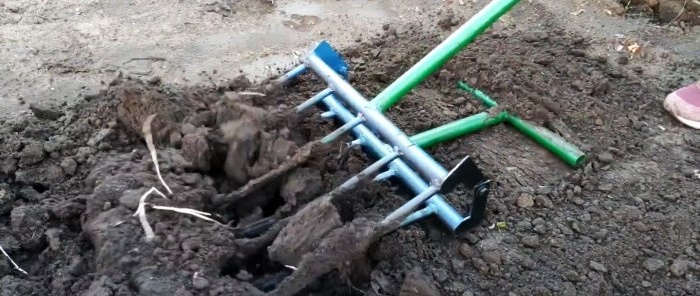 Kako napraviti alat za lako rahljenje i kopanje bez opterećivanja leđa