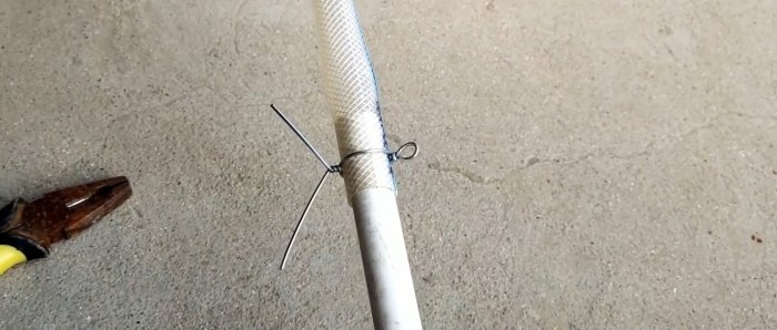 Ako vyrobiť spoľahlivú svorku na drôtenú hadicu bez svorky