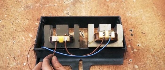 Cómo hacer un tornillo de banco instantáneo usando un transformador de un viejo horno microondas