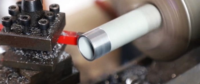 How to make a soldering nozzle for a gas torch