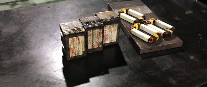 Magnetická deska z mikrovlnných transformátorů