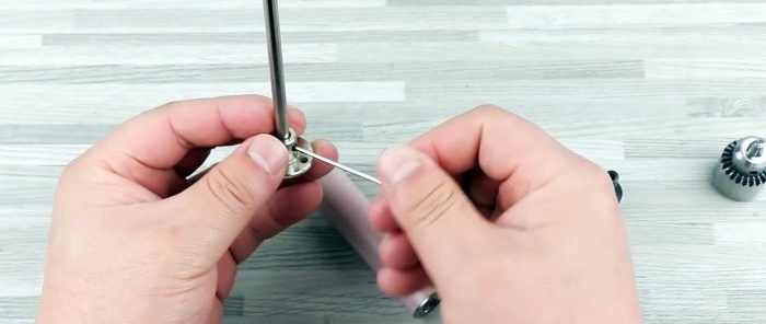 Jak a z čeho vyrobit ruční mini vrtačku vlastníma rukama
