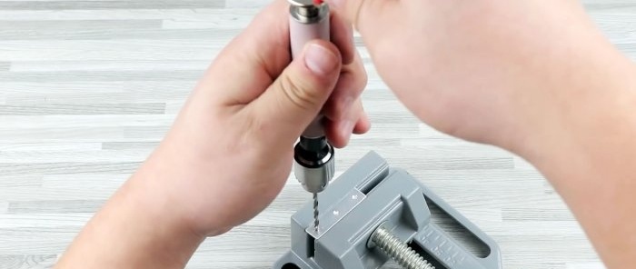 Hogyan és miből készítsünk egy kézi mini fúrót saját kezűleg