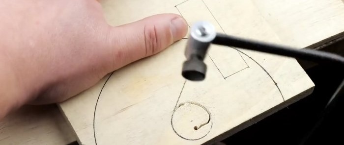 Hur man gör en mini geringssåg för trä, plast och även metall