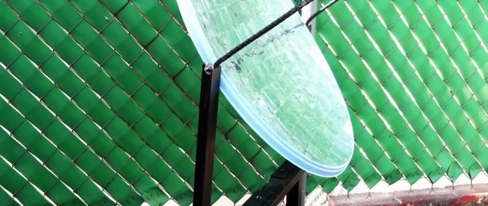 Jak vyrobit solární troubu z hliníkových plechovek a satelitní antény