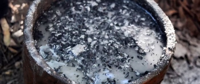 Как да си направим цимент от пепел