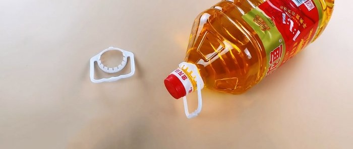 6 ideas for using PET bottle handles in everyday life