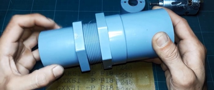 Ako vyrobiť výkonné ponorné čerpadlo z PVC rúr