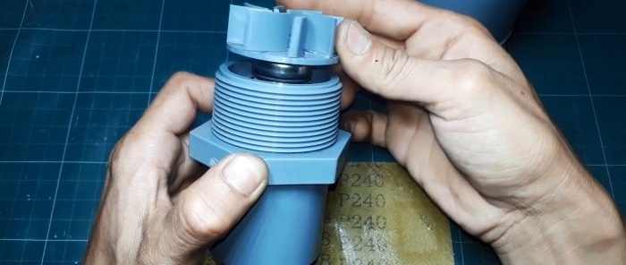 Ako vyrobiť výkonné ponorné čerpadlo z PVC rúr