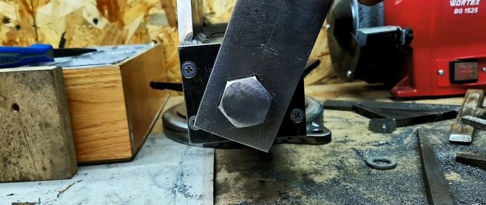 Jak udělat šestihrannou díru v tlusté oceli v garáži